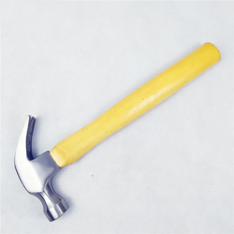 Высококачественный ручной инструмент 16 унций, молоток с деревянной ручкой