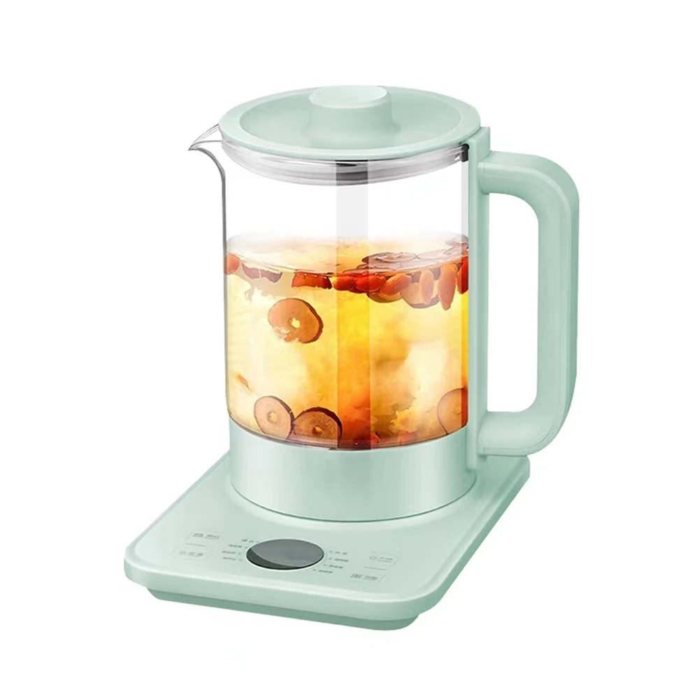 1.5L high borosilicate glass multifunctional cordless electric kettle
