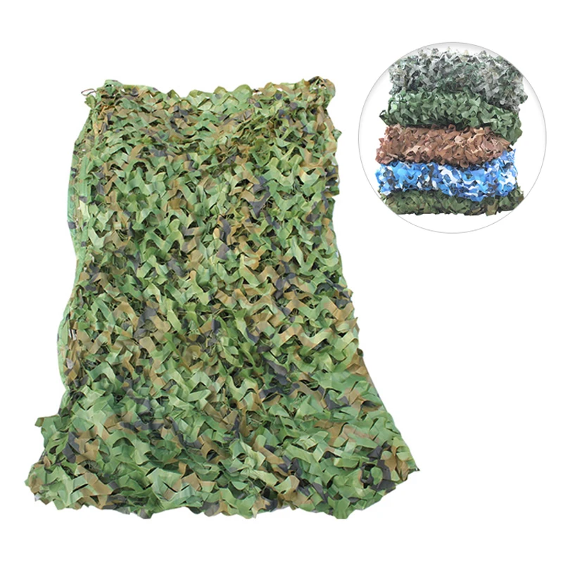 Песчаная/пустынная камуфляжная сеть оптовая продажа кастомизированная полиэфирная наружная охотничья анти-радарная