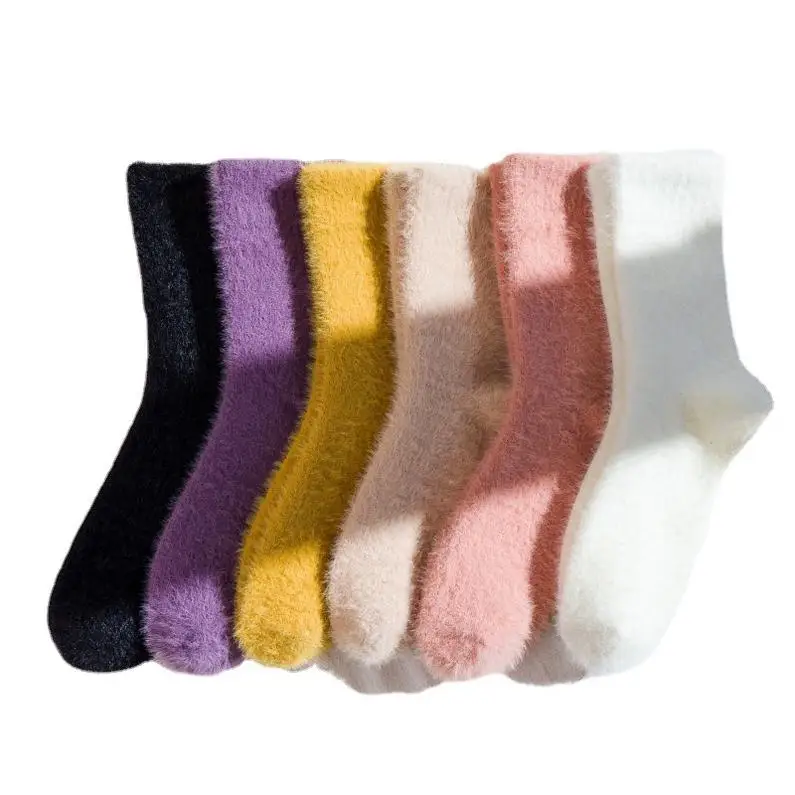 Custom Design Latest Sport Socks Pack Of Non Slip With Pockets Fuzzy Cotton Kids Merino Wool Dino Socks
