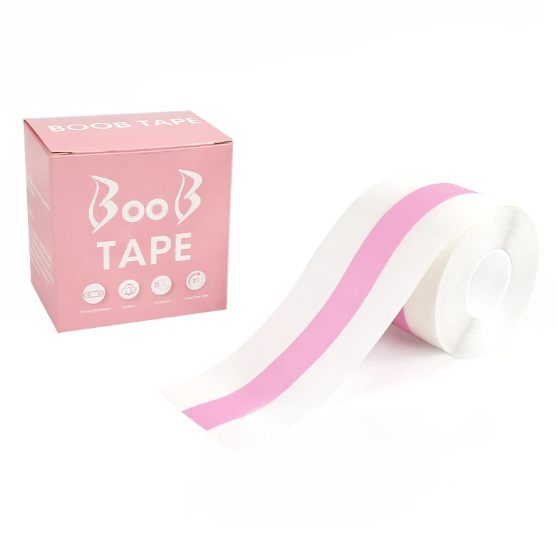 Transparent Body Tape Breast Push Up Waterproof Invisible Bra PU Tape Seamless Invisible Clear Boob Tape