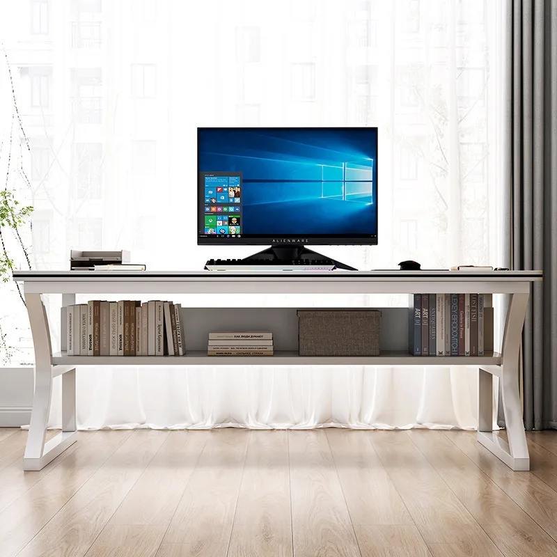 New Gaming Desk Simple Generous Computer Office Desk Gaming Table Desk For Office Work