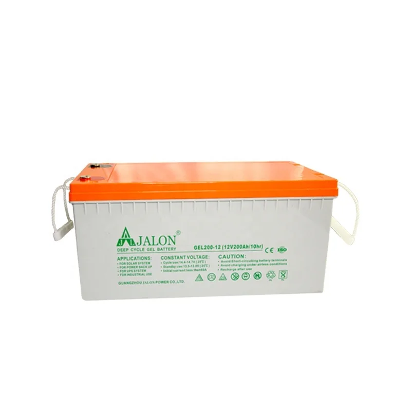 Deep cycle gel battery 12v 100ah 200ah 250ah solar battery for solar system