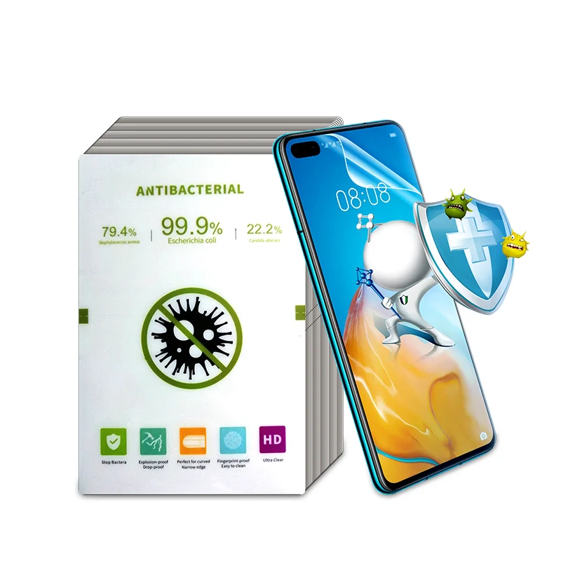 Factory Direct Shipping Universal models Anti-bacterial screen protector cutting hydrogel tpu screen protector manufacture