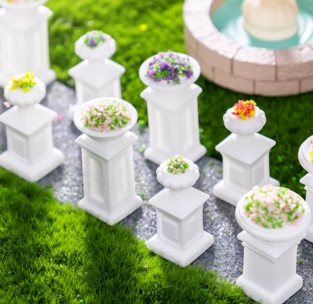 china products manufacturers artificial plant succulent flower planter potting fairy garden micro Landscape European style decor