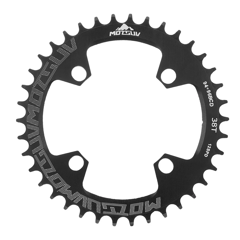 MOTSUV Round 94+96mm 94BCD/96BCD MTB Mountain bike Chain ring 32T/34T/36T/38T Crankset Tooth Plate Bicycle Chainwheel