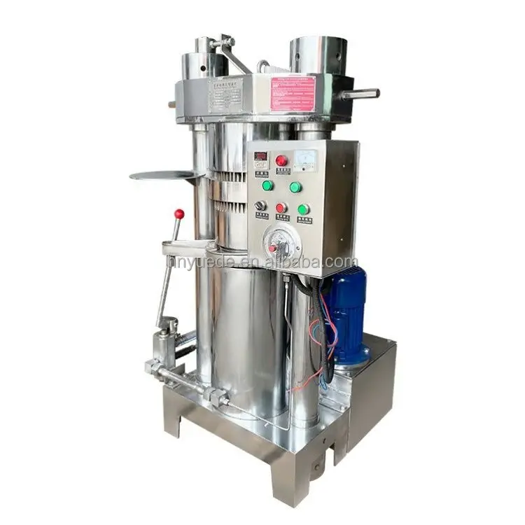 50KG/H Cocoa Almond Sesame Moringa Seed Oil Extraction Machine Oil Press Hydraulic Cold Press Oil Machine
