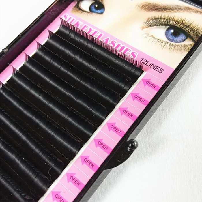 2023 cheap lash extensions cashmere eyelash extensions beauty products salon shop individu Segmented eyelash