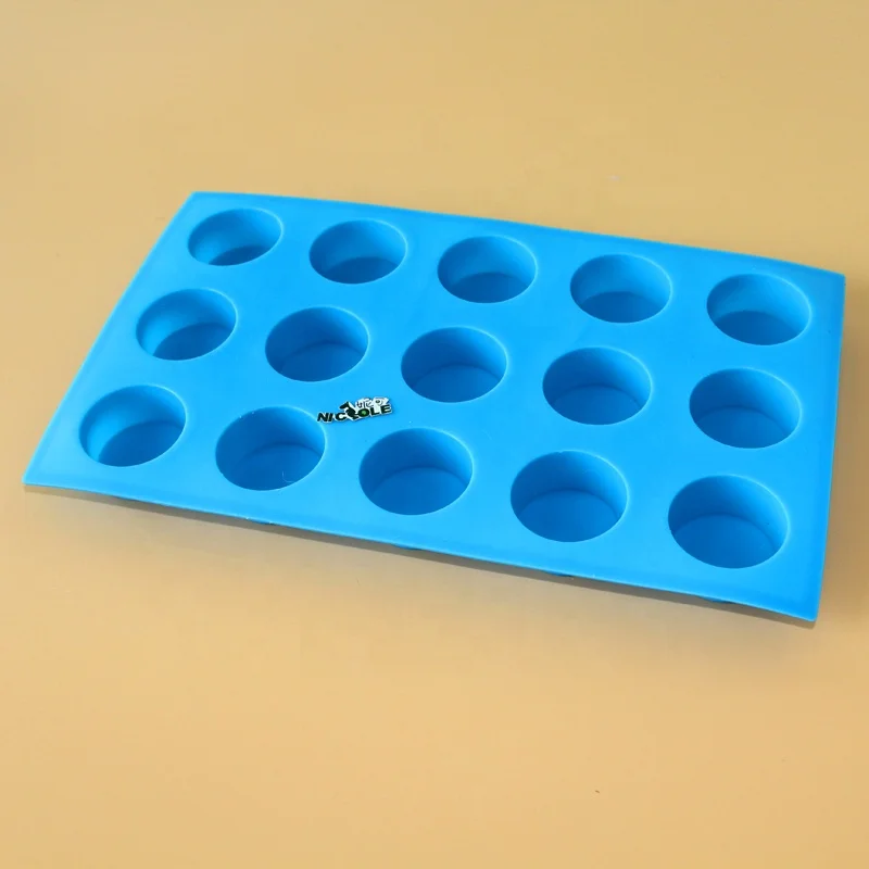 Multi Cavity Food Grade Silicone Molds for Chocolates Round Shape Silicon Cookies Moulds