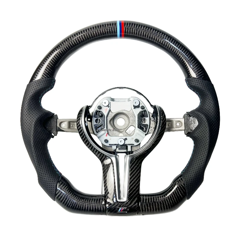 Factory upgraded sports style real carbon fiber steering wheel For BMW F22 20 F35 31 30 F10 18 F80 M3M4M5M6 car steering wheel