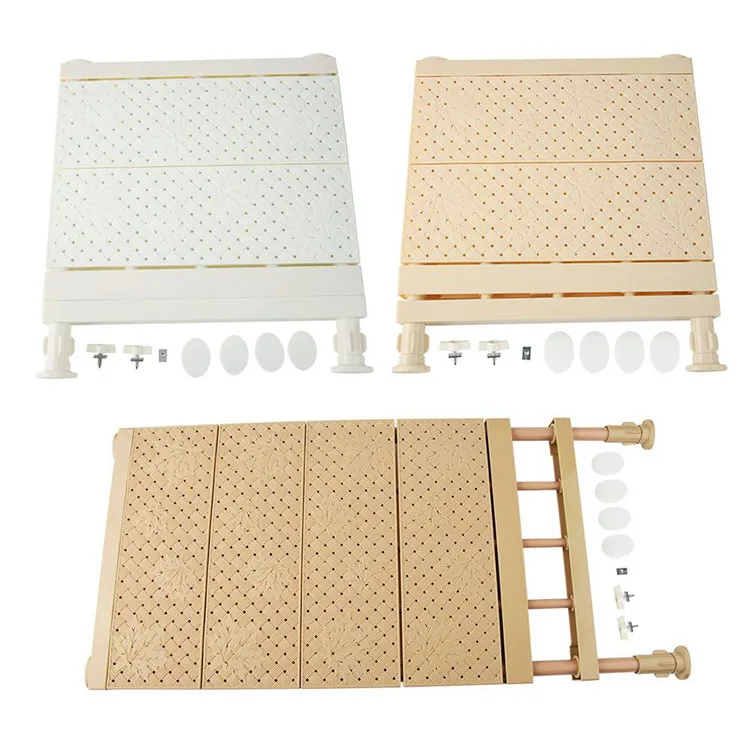 Adjustable Closet Organizer Storage Shelf Wall Mounted Kitchen Rack Space Saving Wardrobe Decorative Shelves Cabinet Holders