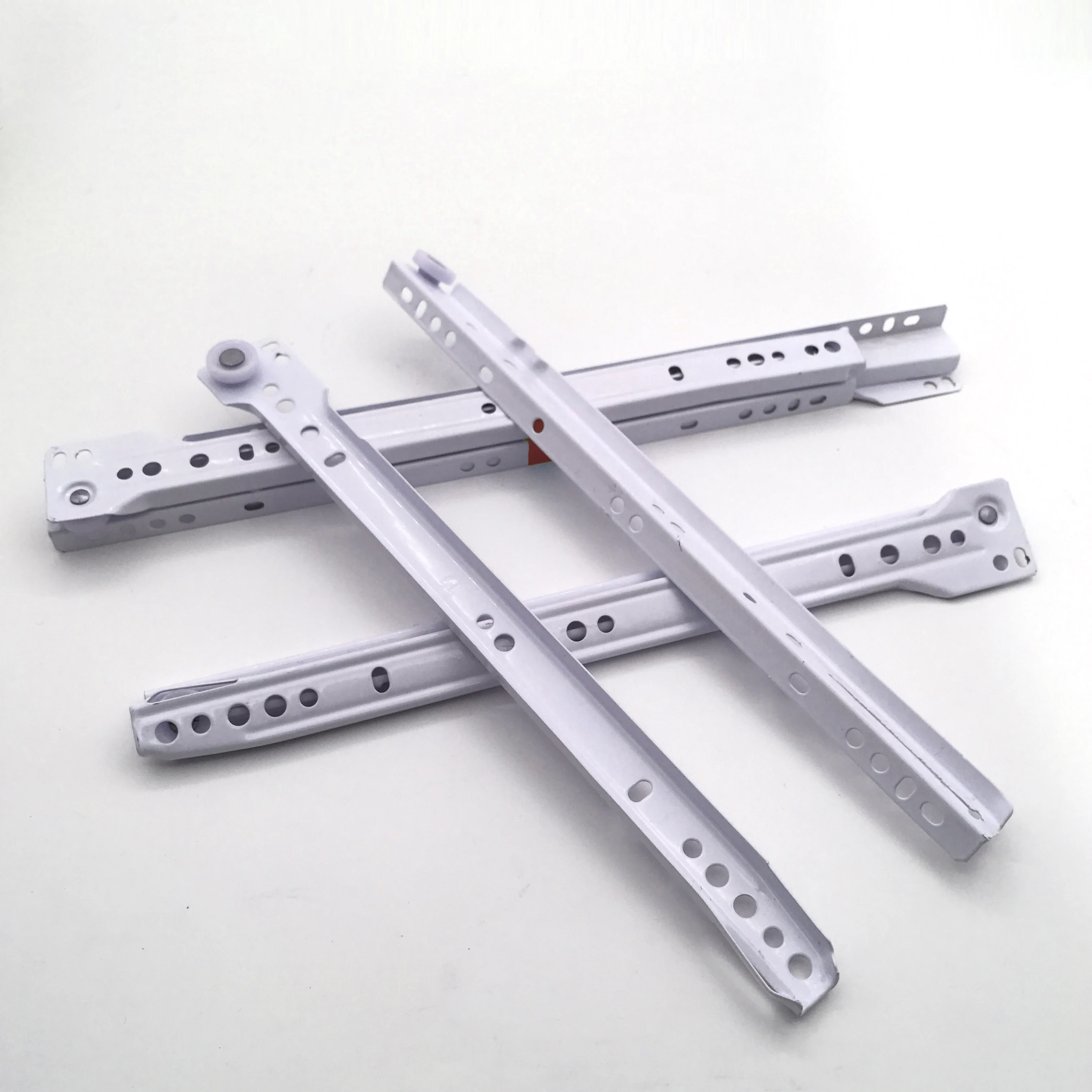 FGV Type Powder Coated Roller Slide With Nylon Wheel drawer slide manufacturer