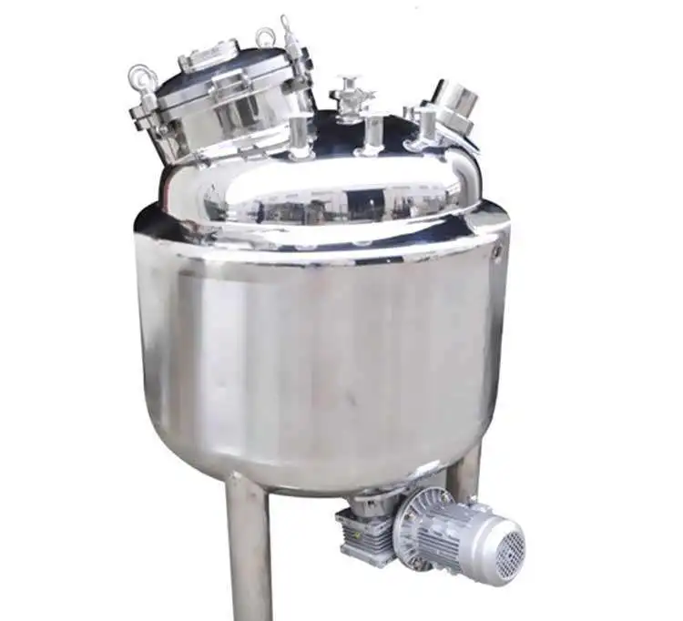 Stirring Vacuum Pressure 304/316L stainless steel liquid batching tank equipment