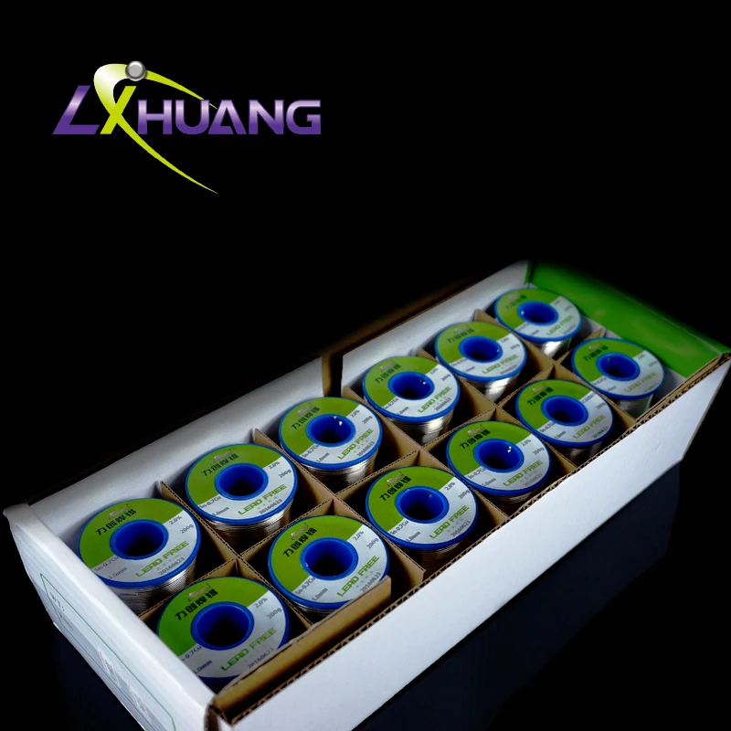Silver solder Sn-3.0Ag-0.5Cu tin solder manufacturer SAC305 free sample supply lead free solder wire soldering iron using wire
