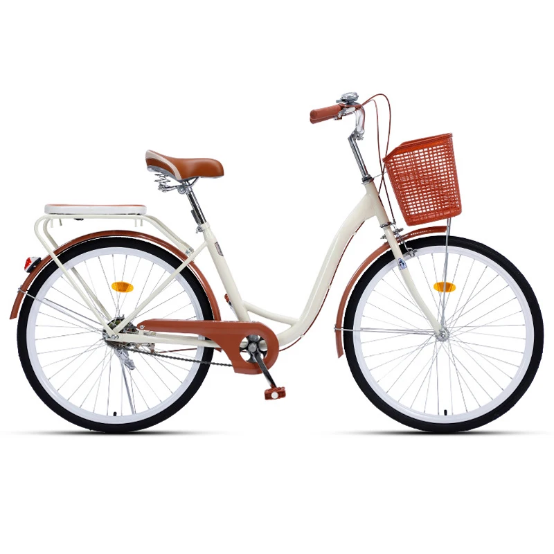 new design Aluminum  20 24 26 inch vintage style lady  quality casual retro classic city bike for Adult