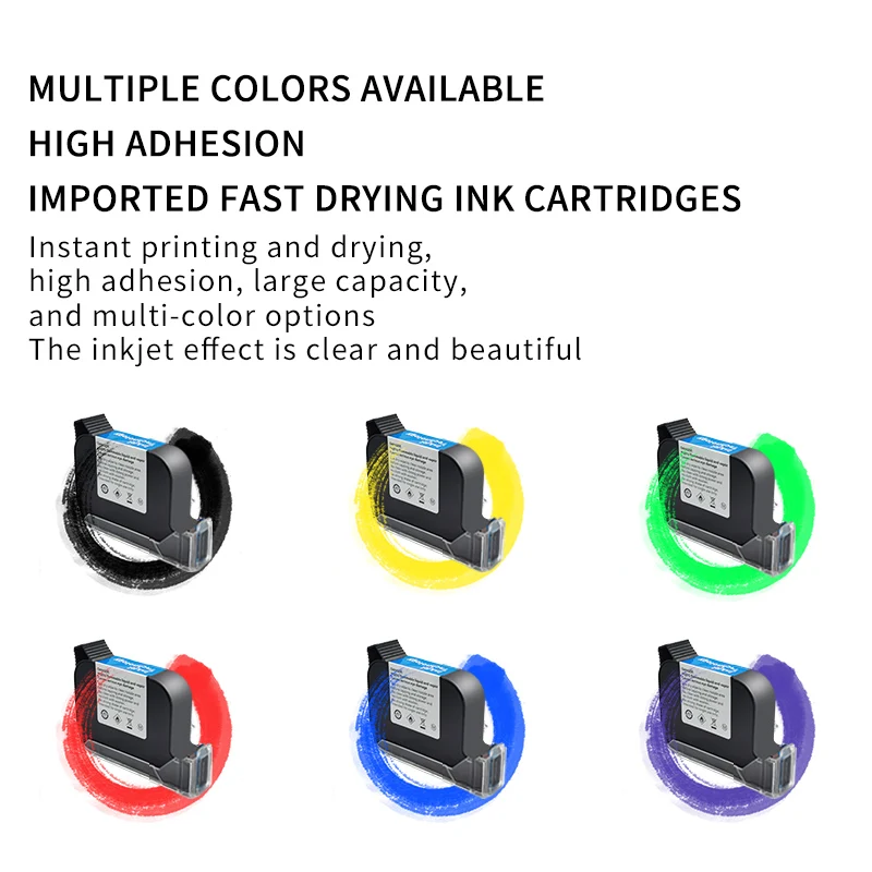 2024 Portable Mini Inkjet Printer Mobile Handheld Label and Card Printer for Retail for Plastic Bag Printing Provided Automatic