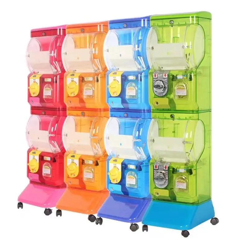 Hot Sale Coin Operated Egg Twister Toy Card Mini Capsule Gashapon Vending Machine Candy Gift Egg Twister Vending Machine