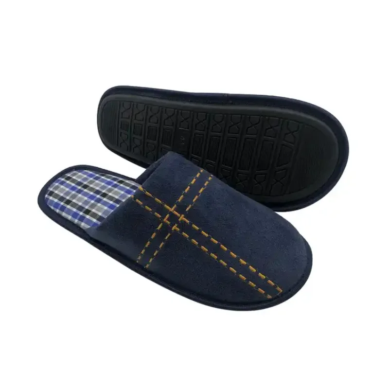 Wholesale Comfortable House Slippers for Women Men Full Toe Slip on Warm Slides with Memory Foam for Bedroom Indoor Slippers