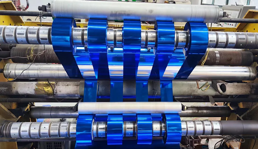 Heavy Duty Super clear Transparent Blue Smooth Strip Polar Pvc Curtain Roll and Christmas Film