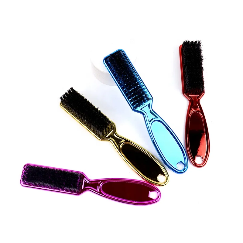 Four Colors Barber Blade Cleaning Brush High Quality Oil Head Hair Clipper Brush Nail Brush Tool