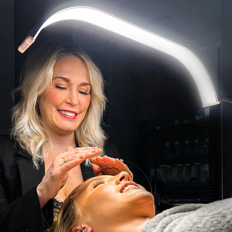 Eyelash Lamp desktop Tattoo Beauty Salon Led U-Shaped Light For Makeup Light Brow Lash Extension