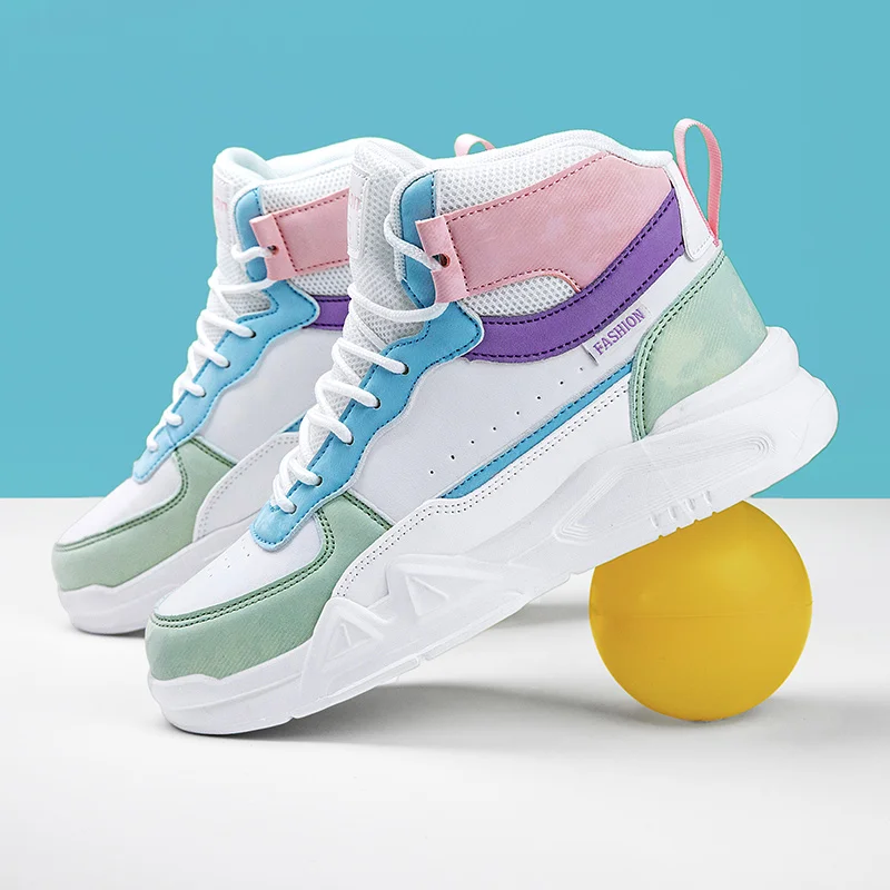 Skateboard Shoes For Boys And Girls Kid White Flats Sneaker Footwear For Para Ninos Joggers Children All Match Casual