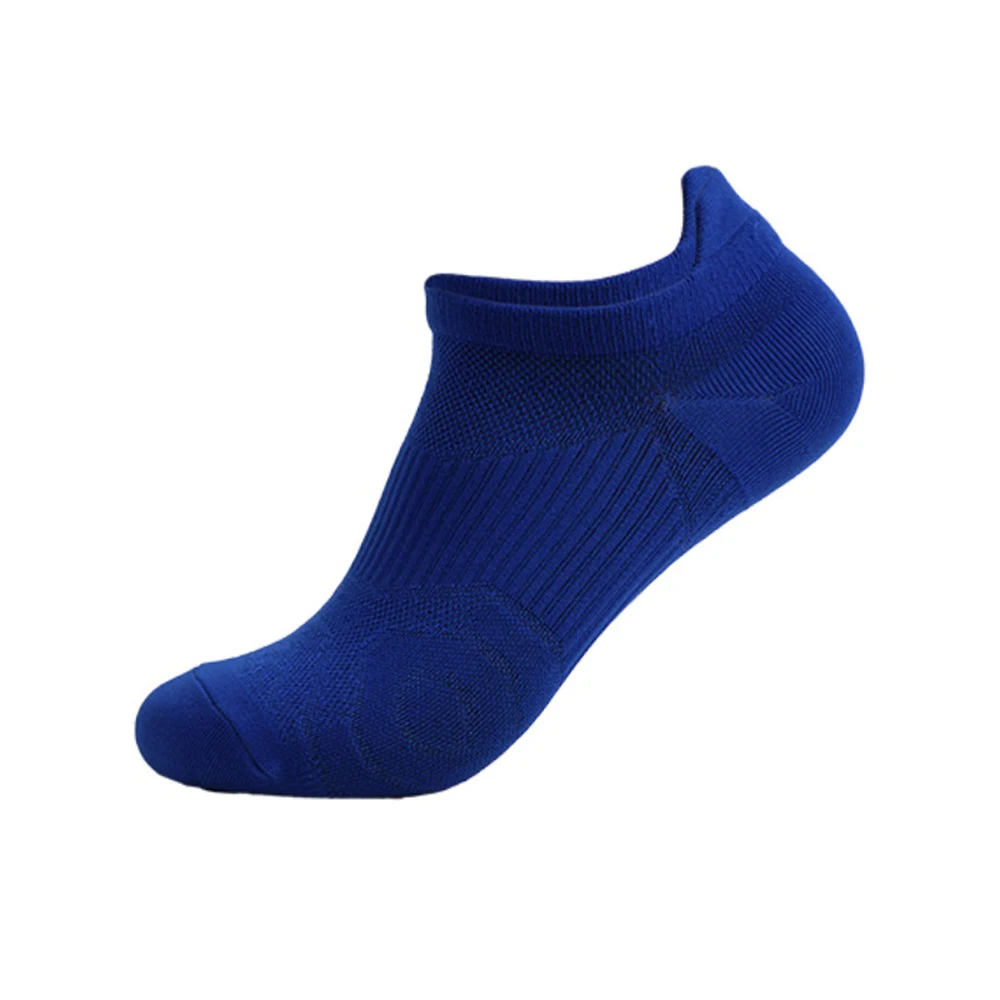 woman perform heel tab athletic sock