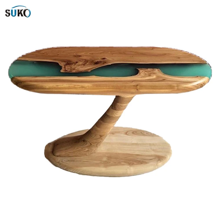 
2021 New resin table top river table 