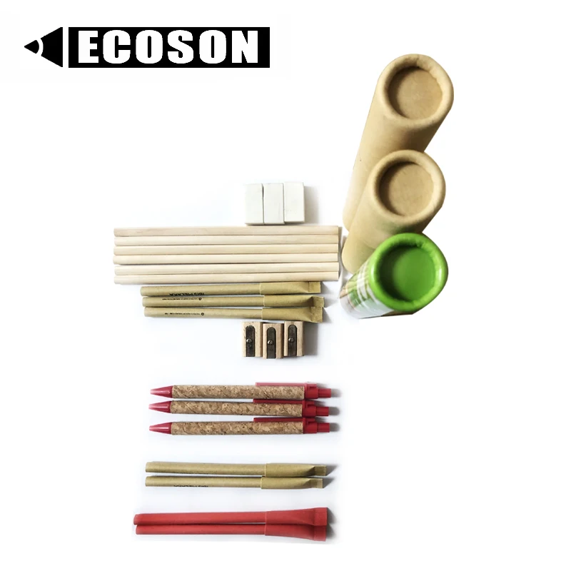 Kids Gift Chinese Children Hotel Novelty Ecofriendly Sets 5 in 1 Kit Mini Wholesale Business Back To School Stationery Set