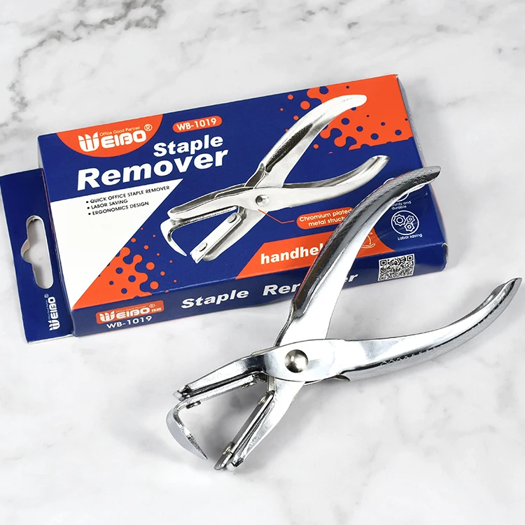 Съемник степлера, инструмент для снятия степлера, ручной удобный и энергосберегающий офисный инструмент без повреждений бумаги
