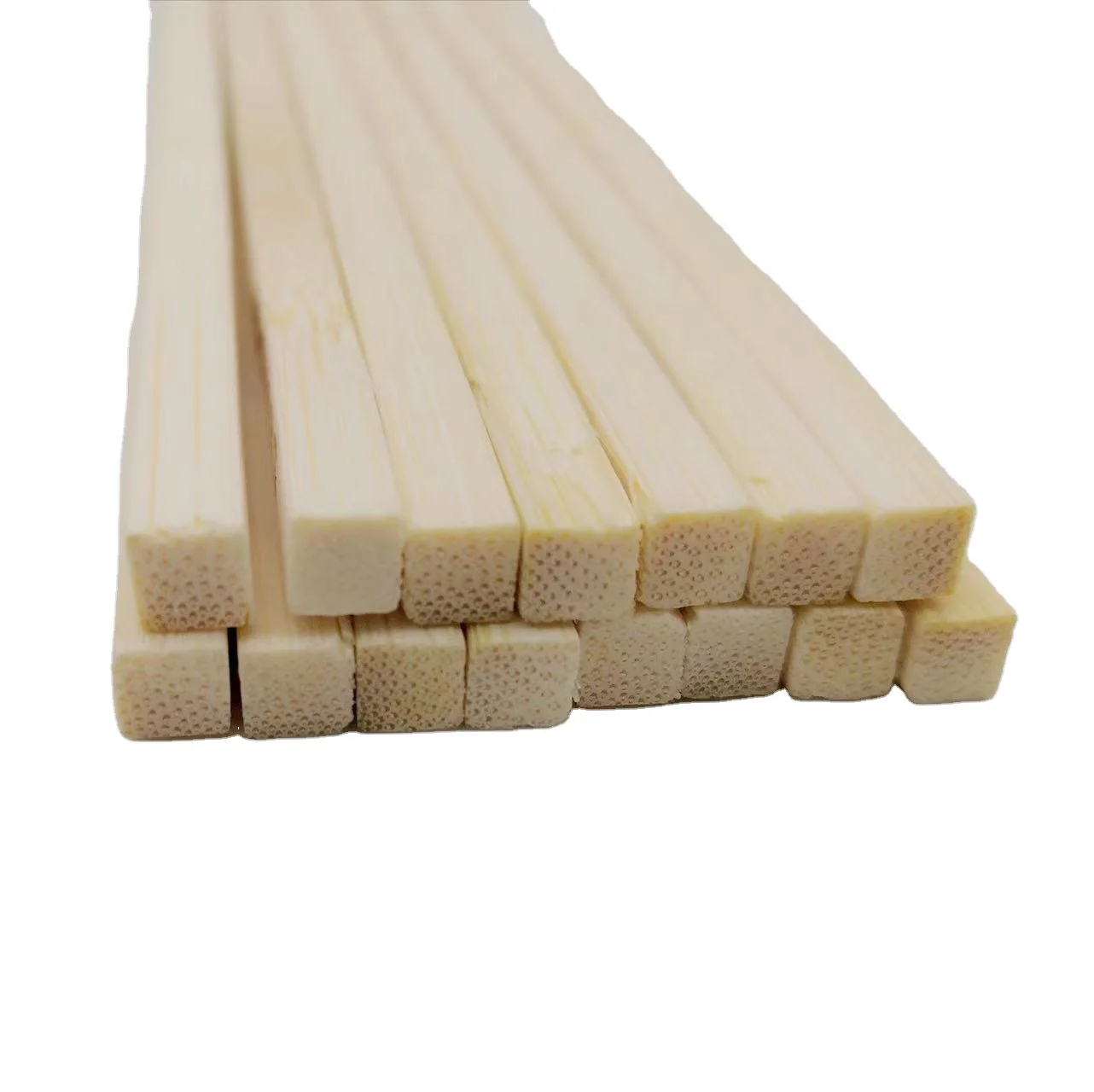 4 mm*30 cm Bamboo Corn Dog Sticks Semi Pointed Candy Apple Skewer With Laser Logo