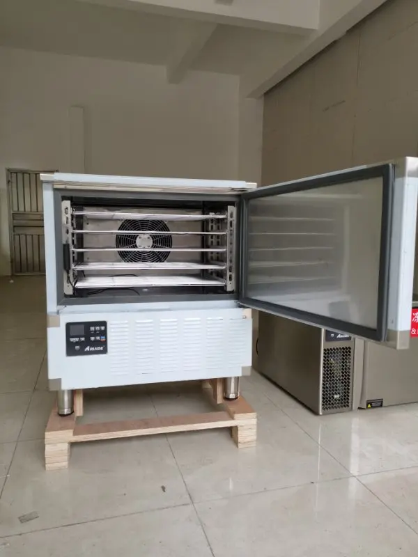 Free shipping to door 5 trays gelato ice cream blast freezer