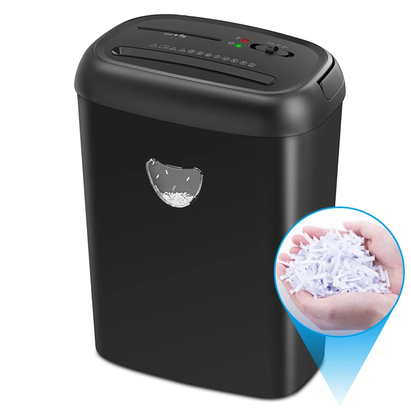 P-4 Manual Paper Shredder  25L Cross Cut Credit Cards 4X 35mm Low Noise Industrial Waste Shredder For Small Business CD210P-12