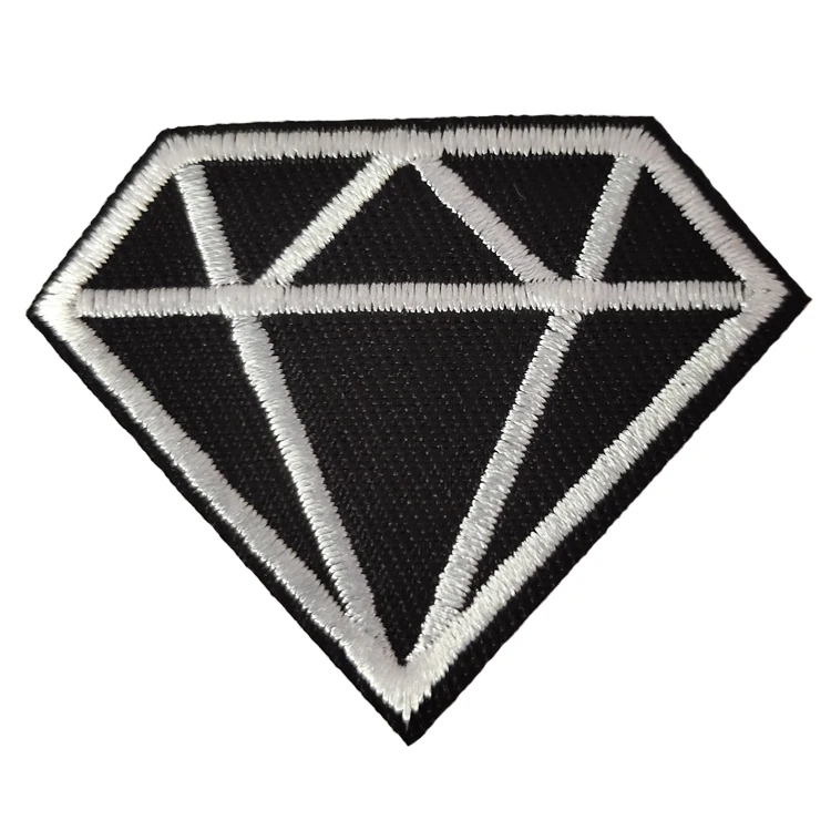 
Motorcycle Diamond Iron On Cheap Woven Custom Sequin Fashion Cloth Patch Flower 