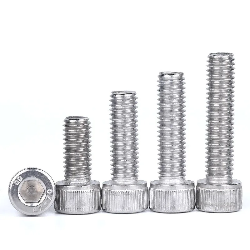 Stainless Steel SS 304 316 316L Cylindrical Head Hexagon Hex Socket Allen Key Bolt DIN912