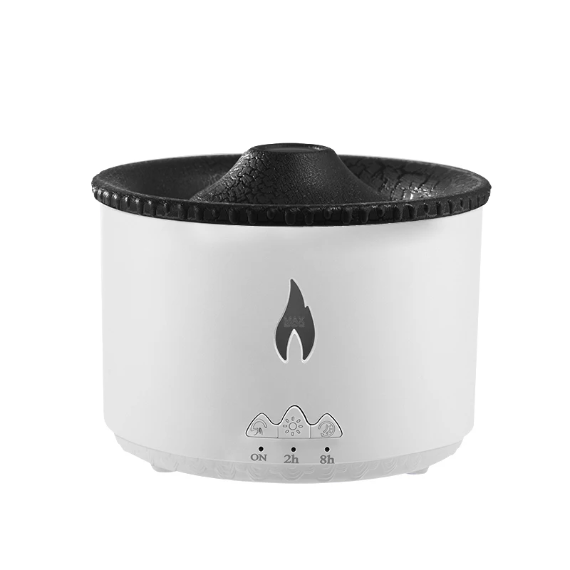2022 Новый Популярный портативный 130 мл Usb Volcano красочный увлажнитель воздуха диффузор светодиодный с ароматом