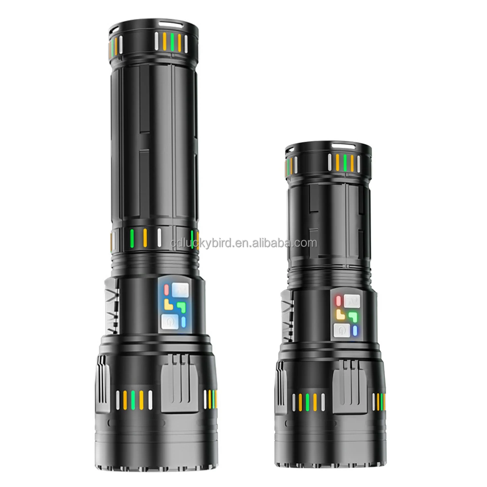Titok Youtube Facebook Hot Super Bright 1.5KM Long Range rechargeable White LED Laser Flashlight Torch