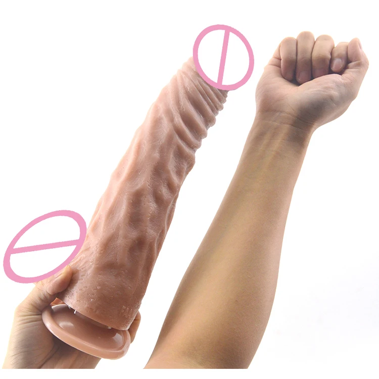 Sampro 11inch factory price Big Black dildo G-Spot PVC Penis with Suction Cup Dildo Realistic Big Dildo for women