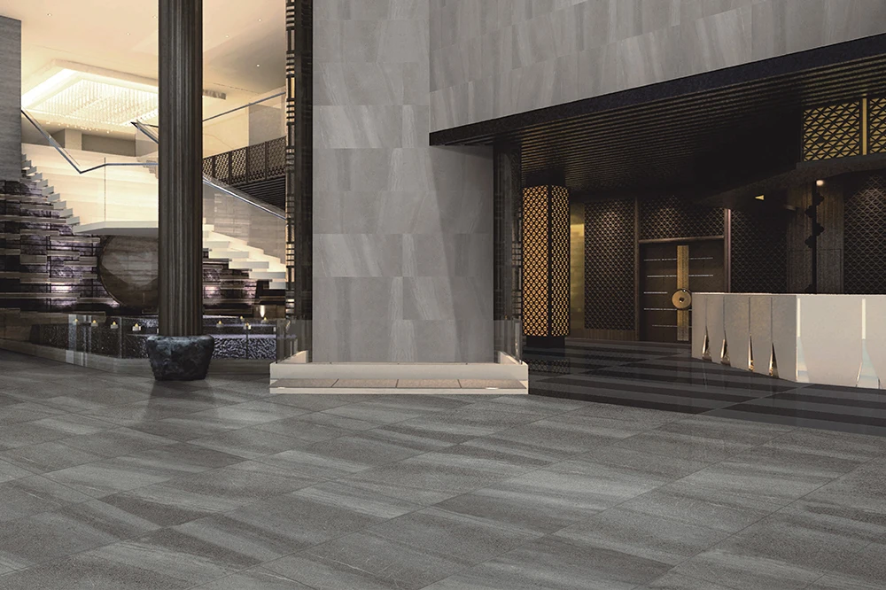 house flooring bathroom porcelain kitchen floor grey matte ceramic tile 600x1200mm