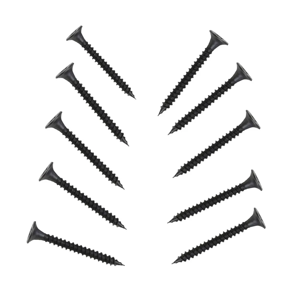 Bugle Head Self-tapping Hard Cross Black Phosphorus Drywall Screw round Head Wood Screw Gypsum Screw