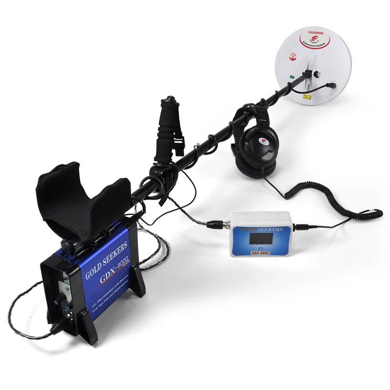 GDX8000 Under Ground Industrial Metal Detector Deep Sensitive Gold Digger Treasure Hunter Long Range Gold Detector