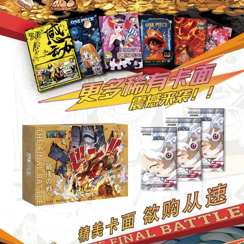 Luffy Nami Zoro Robin Wholesale OnePieces Card toriyama akira  Bounty Card Animation detective Collection ACG Cards Toy Gift