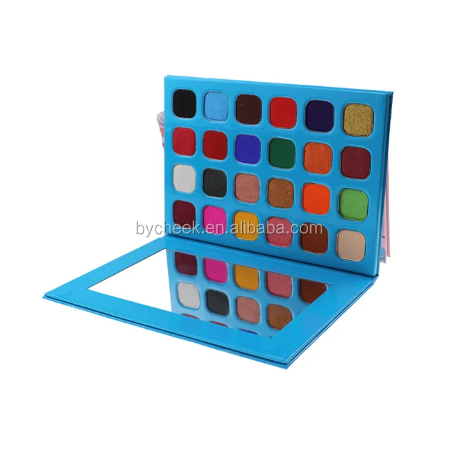  Торговая марка производителя 24 ярких цвета серия sea ocean палитра теней для век макияжа