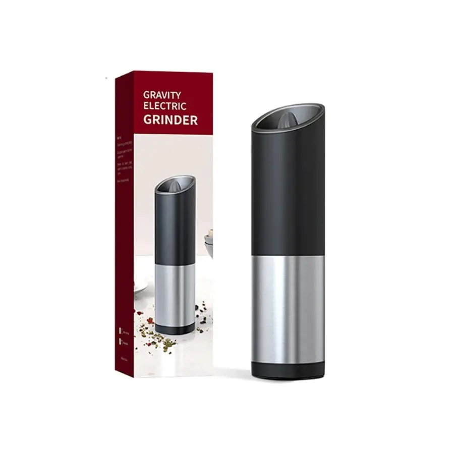 Battery Operated Plastic Commercial Ceramic Automatic Gravity Electric Salt Pepper Crusher Grinder