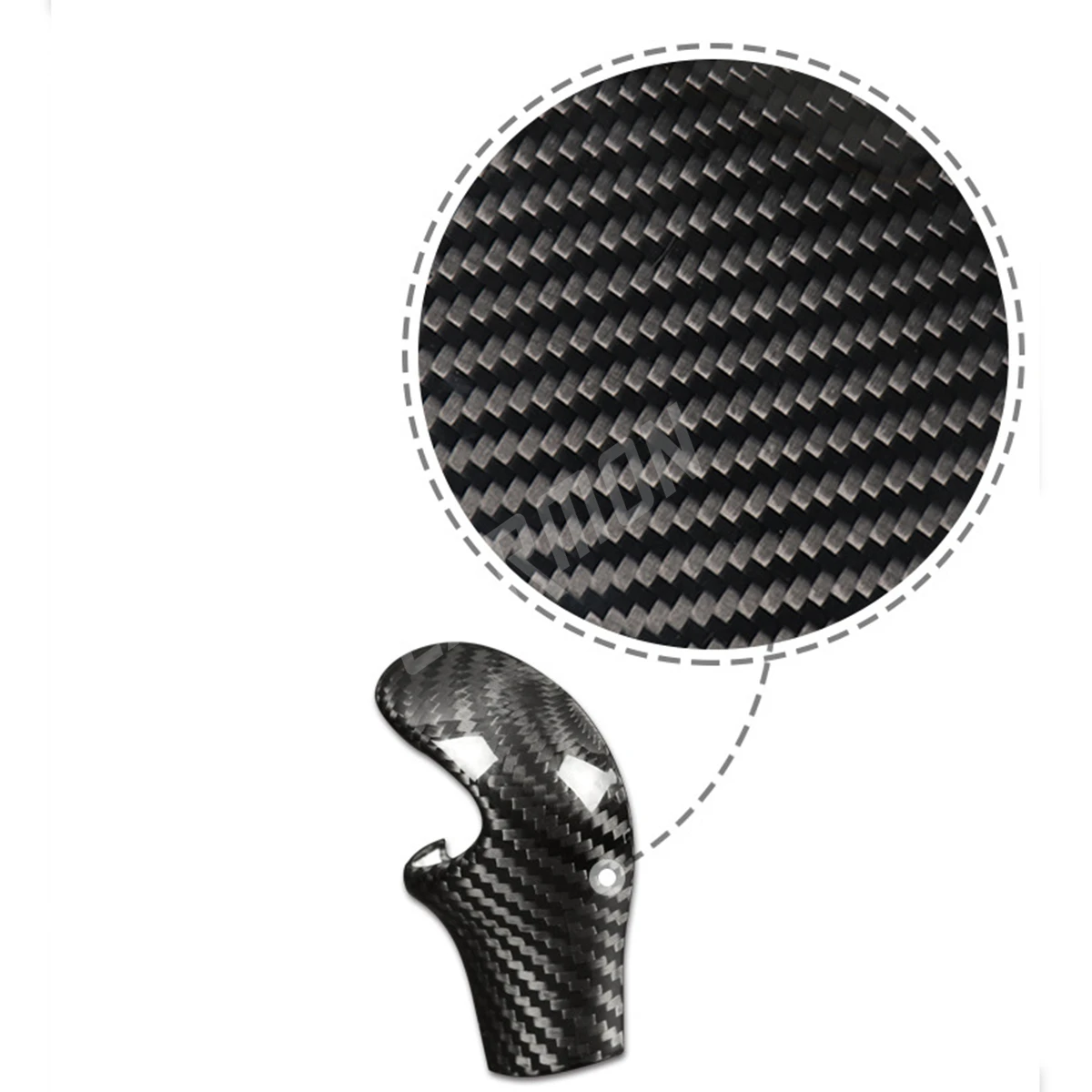 Car Interior Accessories Carbon Fiber Gear Shift head Knob cover For MINI Cooper ES R Series R55 R56 R57 R58 R59 R60 R61