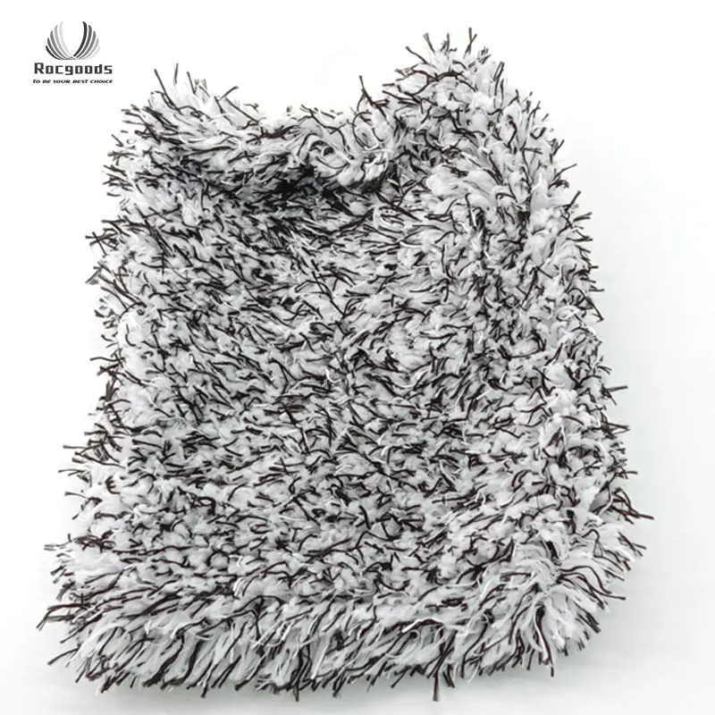The new listing wholesale microfiber wash mitt hand glove pump car