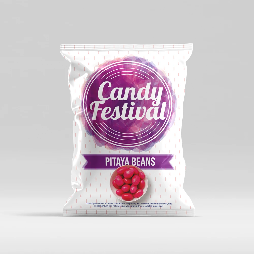 Custom Printing Heat Sealing Aluminum Foil Plastic Snack Food Vegetable Chicken French Fries Packaging