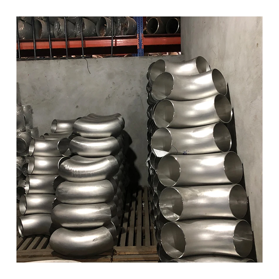 Low Price 316 420 409 410 90 degree elbow of the stainless steel tube fittings