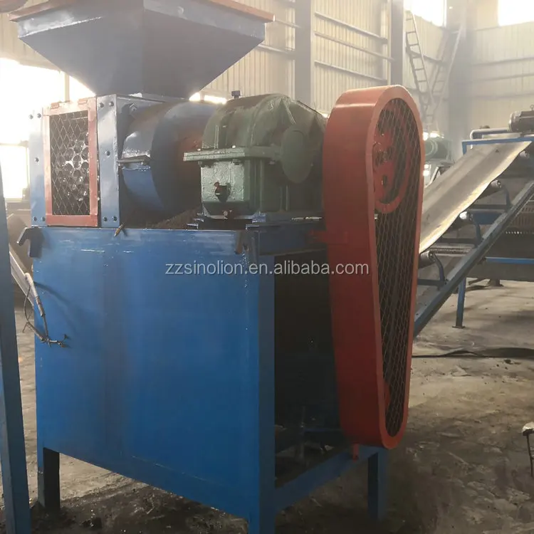 high quality roller briquette press machine factory sale