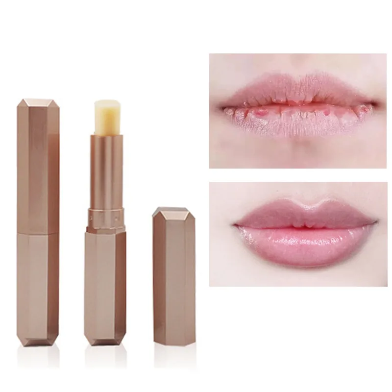 hot lip balm  Star Anise Rose Gold Lip Balm  Unisex No Logo Lip Balm